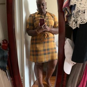 Women’s a plaid dress